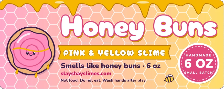 Honey Buns jar label